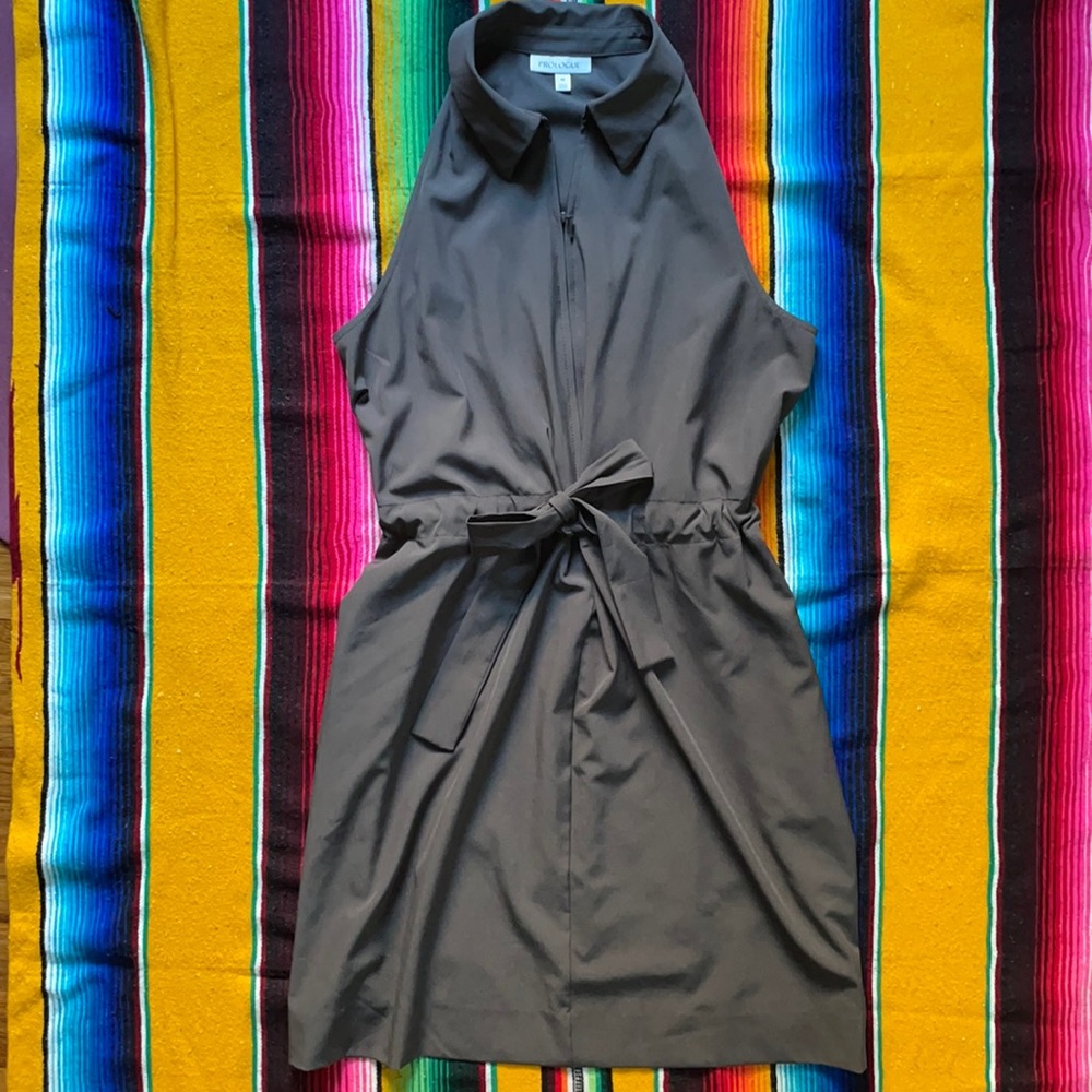 Sleeveless Collared Dress